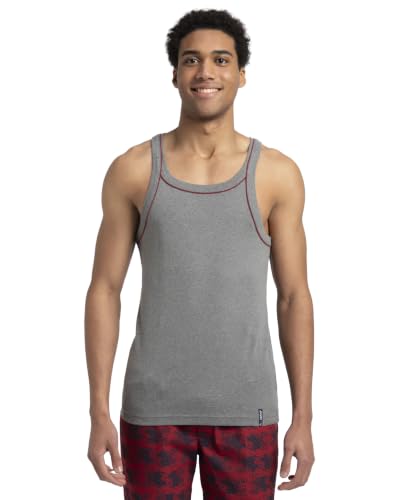 Image of Jockey US54 Men Super Combed Cotton Square Neck Gym Vest with Graphic Print