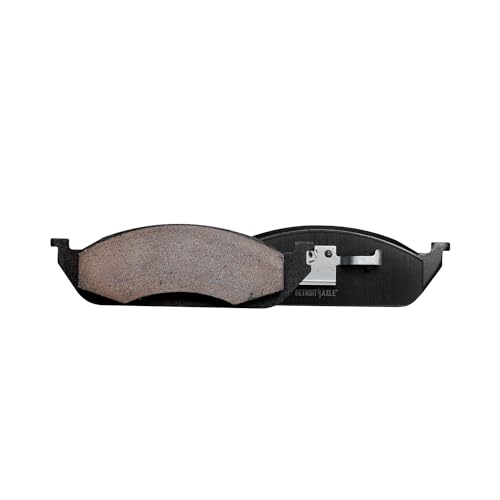 Image of Detroit Axle - Front Brake Pads for 1998-2003 Mercedes-Benz ML320 | 2003-2005 ML350, 1999 ML430, Ceramic Brake Pads w /Hardware Replacement