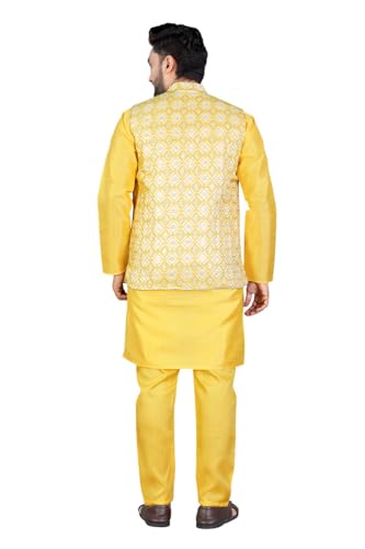 Image of Trustous Traditional Men's Kurta Koti Set (3 PCS SET)