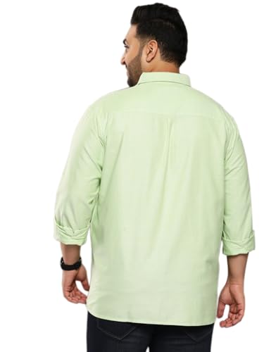 Image of ELYYORK Shirt for Men Plus Size||Shirt for Men Plus Size 4XL||6XL Shirts for Men Plus Size||Plus Shirts for Men||Plus Size Shirts for Men Full Sleeve|| Formal Shirt for Men||CB-PLS-01