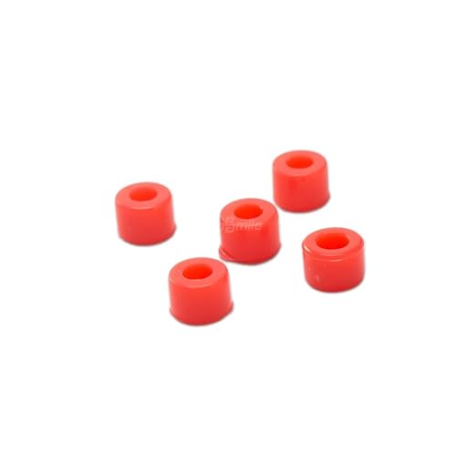 Instrumento de silicona dental Código de Color Anillo Banda Autoclavable 8 opciones de color (pequeño, rojo)