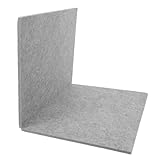 KICHOUSE 500 Stück Filz Puzzleunterlage 60 X 40cm rutschfest mit Aufbewahrungsschale für 500 Teile Faltbare Puzzlematte für Tisch und Drinnen