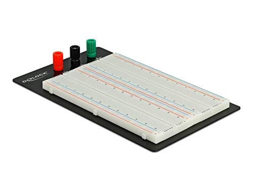 Preisvergleich Produktbild DeLock Experimentier-Steckbrett mit Bodenplatte 1260 / 400 Kontakte