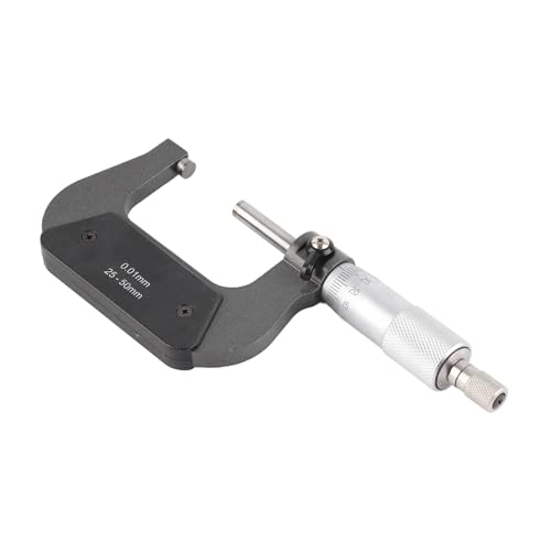 Micromètre extérieur en acier au chrome vanadium durable de 25-50 mm - 5