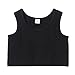 JARAZIN Women Transgender Tomboy FTM Pull On Closure Elastic Chest Binder Pullover Tank Top (Medium, Black)