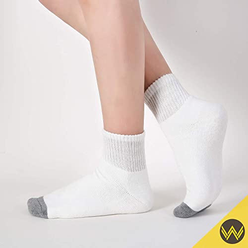 Wander Wander Men'S Athletic Ankle Socks 3-8 Pairs Thick Cushion Running Socks For Men&Women Cotton Socks 7-9/9-12/12-15 thumb #4