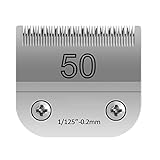 ペット犬用グルーミングクリッパー セラミック刃、サイズ50 カット長さ1/125インチ(0.2mm)、OSTER、A5対応、Wahl、KM対応