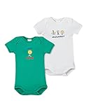 Kurzarm-Babybodys im praktischen Doppelpack