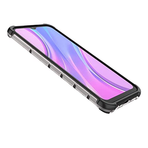 Image of Glasgow Back Case Cover Designed for Poco M2 - Black