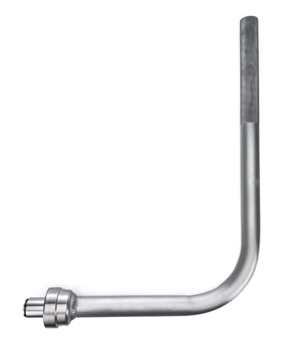 Rear Axle Nut Wrench | Knurled Grip Wheel Wrench | Aluminum | Natural Finish | Sprint Car Axle Nuts | Each