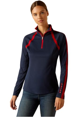Image of ARIAT Women's Sunstopper 3.0 1 /4 Zip Baselayer