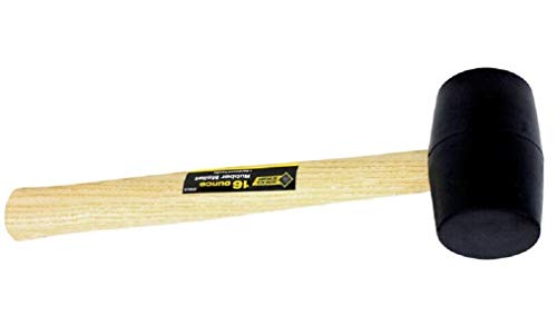 Rubber Mallet 16 Oz By Steel Grip Mfrpartno 2259323 #TOP3