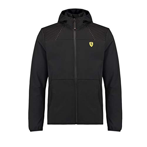 Scuderia Ferrari Formula 1 Men's 2018 Black Softshell Jacket (Large)