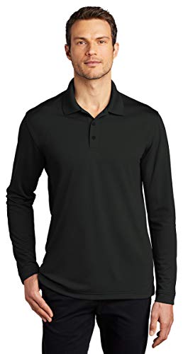 Port Authority Dry ZoneUV Micro-Mesh Long Sleeve Polo