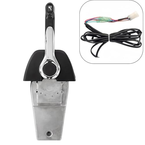POWEROB TEC Remote top Mounted Binnacle Outboard Engine Control Box 704-48205-P1 Suitable for Yamaha Console704 Single