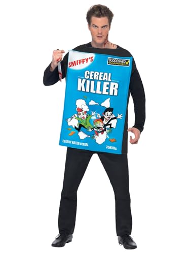 Cereal Killer Costume Smiffys Idée Déguisement Rapide sans Maquillage