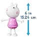 Peppa Pig Suzy Sheep-Up Figure with 6 Easy-On Fashion Accessories, 6-Inch Doll, Preschool Toys for Girls and Boys 3 and Up
