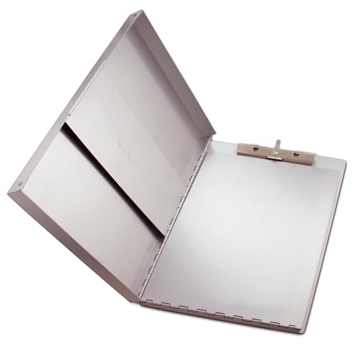 SNAPAK ALUMINUM FORMS FOLDER, 1/2\ CAPACITY, HOLDS 8-1/2W X 14H, SILVER