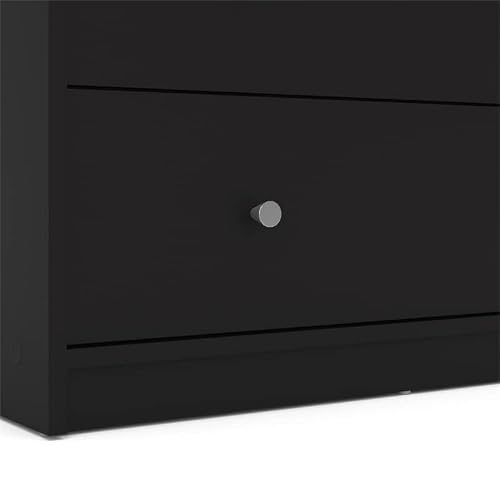 Home Square 2 Piece Set With 3 Drawer Chest And 1 Drawer Nightstand In Black #TOP6