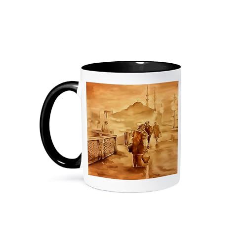 3dRose Yoghurt Delivery - The Yoghurt 11oz Two-Tone Black Mug