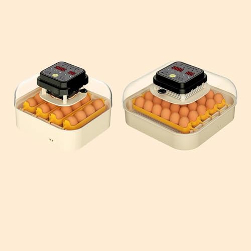 ＫＬＫＣＭＳ Incubadora de ovos com giro automático de ovos, janela transparente, controle de temperatura