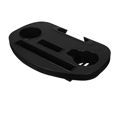 TOYANDONA Bandeja Reemplazo para Silla Reclinable de Plástico Resistente con Portavasos Integrado Organizador Compacto y Portátil para Bebidas Exteriores para Camping y Playa