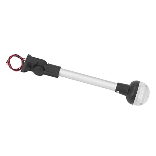 DC12V LED Luz de âncora Dobrável 180 ° Base Ajustável 2NM Visibilidade Luzes de Navegação IP65 Barco