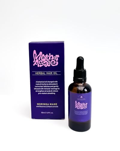 Mother Asase Moringa Mane Herbal Hair Oil