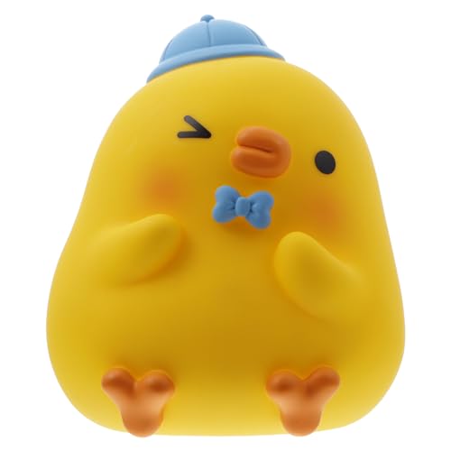 Image of Amosfun Kids Piggy Bank Chicken Money Box Coin Bank Money Saving Bank Anti-Fall Money Storage Pot Animal Figurine Toy Desktop Decoration for Kid Child