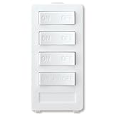 X10 PRO XP4A-W 4 button keypad, White, 3