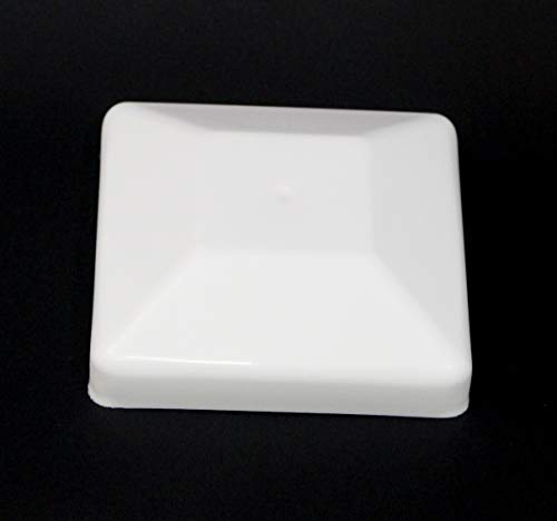 Jsp Manufacturing 6X6 White Fence Post Plastic Cap- Pick A Pack (5 5/8 X 5 5/8) Fits 6 X 6 Nominal Fence Posts Wholesale/Bulk Pricing (1) #TOP5