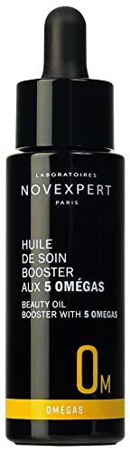 Huile de soin booster au 5 omégas Novexpert 30ml nourrit la peau