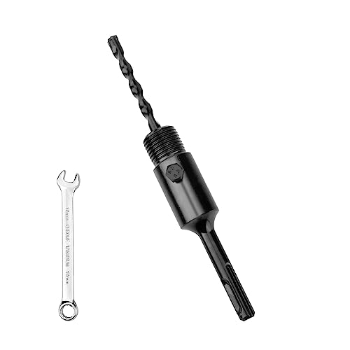 110 mm SDS Plus mandrin de prolongation et foret de centrage à 4 dents 8x110 mm, foret de perçage mural pour couronne de forage