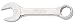 Produktbild KS Tools 518.0015 CHROMEplus Ringmaulschlüssel, kurz, 15mm