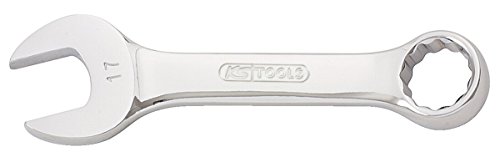 Preisvergleich Produktbild KS Tools 518.0015 CHROMEplus Ringmaulschlüssel, kurz, 15mm