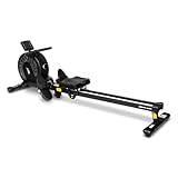 JLL Magnetic Rowing Machines for Home Gym, Quiet Workout, Compact Rower with Transport Wheels, Full Body Exercise Equipment, 32-Level Resistance