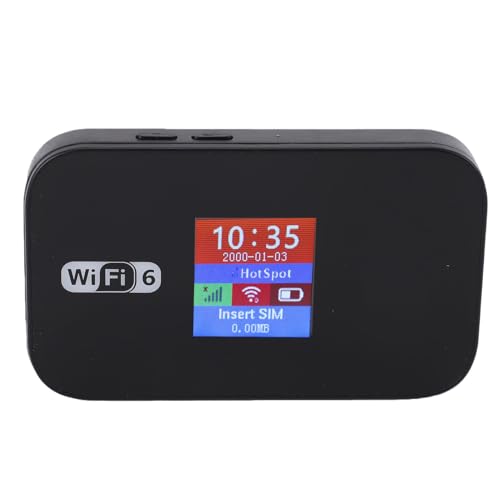 Image of GOWENIC 4G Mobile WiFi Router, High Speed Portable Mobile Hotspot Device for Smartphone Tablet Laptop Travel, Up to 10 Devices, 3000mah Long Battery Life (US Standard)