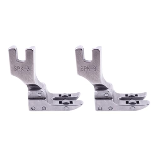 Prensatelas industrial para máquina de coser 2 pcs metálico miniatura 1