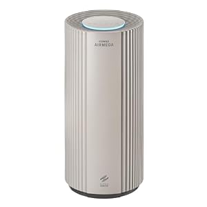 COWAY Air Purifier for Large Room Whole Home Up to 3,285 ft², HEPA Filter for Smoke, Allergen, Pet Dander, Odor, PM(1, 2.5, 10), AQI, Turbo Eco Mode, Energy Star, 3yr Warranty, Airmega 450 Beige
