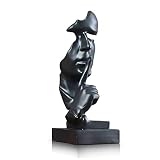 Modern and Creative Silence Thinker of Men Statue Great Abstract Decorative Figurine Sculpture for H