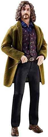 Harry Potter Sirius Black Doll - Posable Figure with Signature Outfit & Wand - Collectible - 10" Tall - Gift for Kids 6+