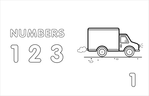 image for Callisto Kids My First Toddler Coloring Book: Fun with Numbers, Letter