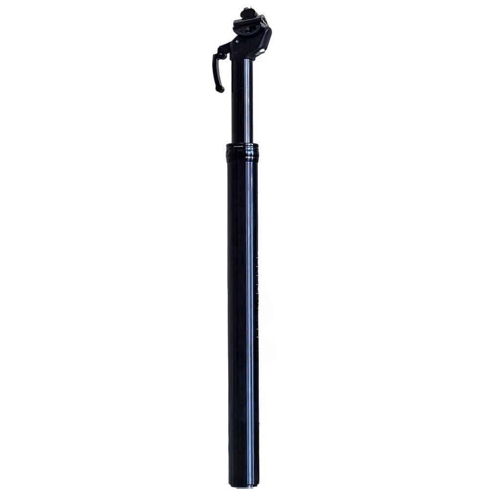 Regulowana sztyca z zakraplaczem z zawieszeniem 170 mm do roweru, stopu aluminium i stali nierdzewnej, składany uchwyt, kompatybilny z ramą 33,9 mm