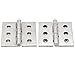 Stainless Steel Large Hinges Industrial Electrical Equipment 1Pcs(50mmx50mmx5mm)