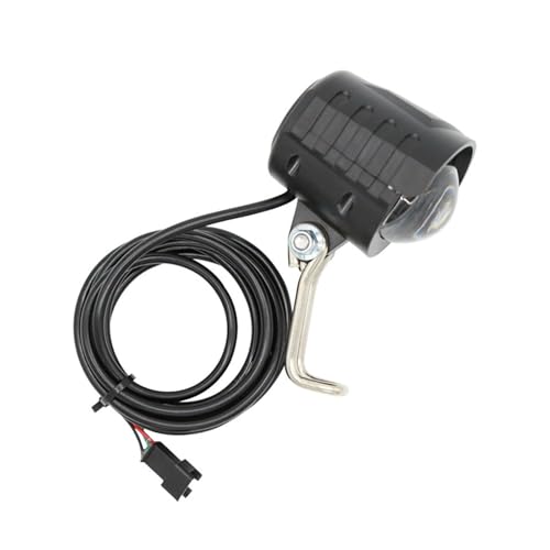 ユニバーサル電動自転車ホーンライト 4 LED 自転車ヘッドライト自転車懐中電灯防水ホーンランプ自転車 LED フロントライト