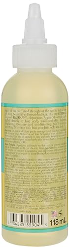Originals by Africa's Best Therapy Argan Oil Stimulating Growth Oil, Penetrates & Rejuvenates Hair, Scalp, Nails and Skin, All Day Long Moisturizing & Conditioning, 4oz Bottle