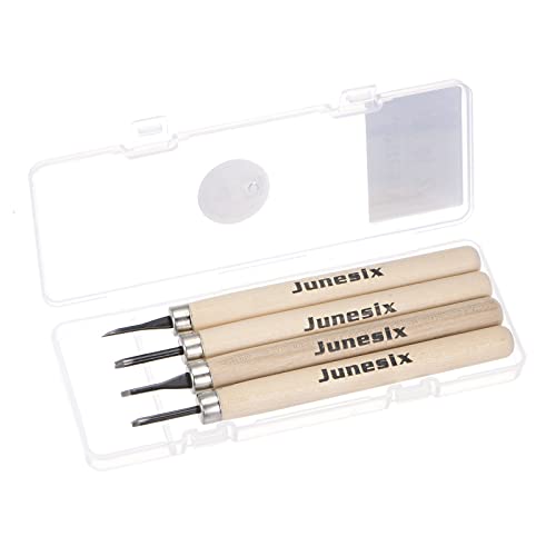uxcell 8pcs Wood Carving Knife Tools Chisels Set, Carbon Steel