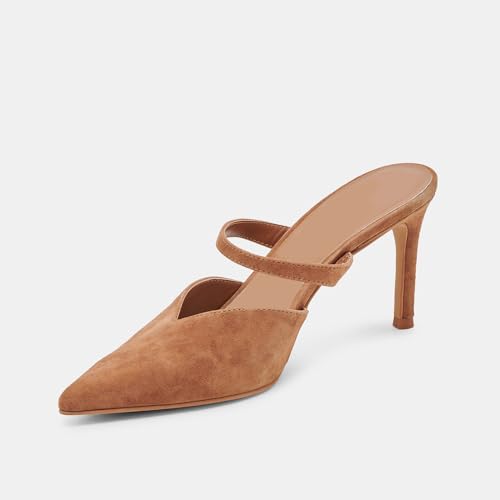Image of Pointed Toe Heels for Women Slip on Pumps Pointy Stiletto Heels Dressy Sexy Fashion Leather Pumps