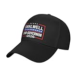 Swalwell 2026 Eric Swalwell for Governor of California Sandwich Hats Baseball Cap Unisex Black