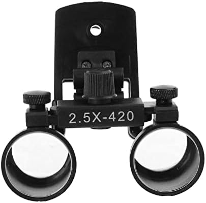 Loupe binoculaire 2,5 x - À clipser - En verre optique - Tête de laboratoire